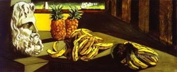 静物 Painting - 夢は1913年に変わる ジョルジョ・デ・キリコの静物画 印象派